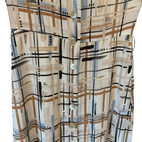 Aritzia Wilfred Babaton Carter Plaid Midi ShirtDress Dress (No belt) - Picture 5 of 8